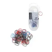 Basicare Elastic Hair Bands Mix Colour Mini Pack Of 100