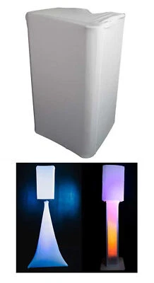 Rockville White 15" Slip Cover Scrim For Electro-Voice ZLX-15P PA DJ Speaker