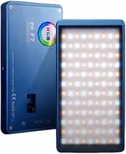 Falcon Eyes 12W RGB Led Video Light, Portable Photography Light CRI 97,2500K-9000K for Video/Studio/YouTube/Vlog Photography Lighting Fill Lamp, Multiple Scenario Mode Live Streaming Video