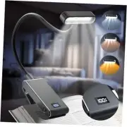Rechargeable Book Light for Reading in Bed with Power