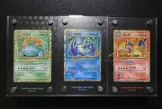 Pokemon 25th Anniversary Collection Chinese Charizard Venusaur Blastoise 3 Cards
