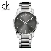 在飛比找Yahoo!奇摩拍賣優惠-公司貨CK手錶男士手錶CITY系列情侶錶石英男錶K2G211