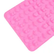 66 HolesCandy Fudge Silicone Mold Mini Chocolate Ice Cube Tray Fruit Mold