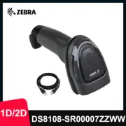 Zebra DS8108-SR00007ZZWW 2D 1D Handheld Barcode Scanner Imager with USB Cable