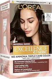 L'Oreal Paris Excellence Creme Nudes 3U Universal Dark Brown