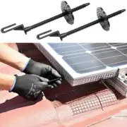 Solar Panel 10 Sets Wire Mesh Secure Clips Pigeon Wire Proofing Bird Protection