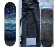 *SALE* 1 YAYOI KUSAMA SKATE DECK SKATEBOARD INFINITY MIRROR LE w/ CASE + COA NEW