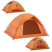 Vela Camping Tent for 2 Person, 4 Person, 6 Person - Waterproof Two Person