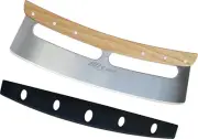 ALLTOP Pizza Cutter Rocker - High Performance Stainless Steel Slicer Blade with