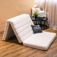 在飛比找momo購物網優惠-【obis】One Cool 冰峰涼感超舒適極厚泡棉折疊床墊
