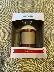 Hallmark Ornaments Coffee Cup Box Slightly Damaged New
