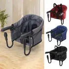 Stable Baby Dining Chair Foldable Table Portable with 5-point