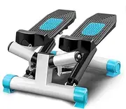Mini Stepper Fitness Stair Arm Cord Training Machine, with Display & with Resistance Cords, Exercise Leg Thigh Workout H