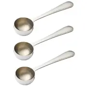 3x La Cafetiere 15cm Stainless Steel Coffee Measuring Scoop/Spoon Kitchen Silver