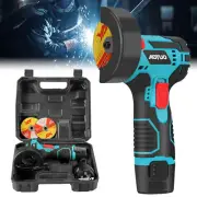 600W Mini Cordless Brushless Angle Grinder Cutting Tool W/2 Battery & Charger AU