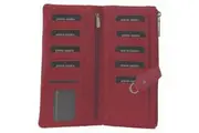 Pierre Cardin Ladies Women's RFID Italian Leather Wallet Purse Credit Card Holder