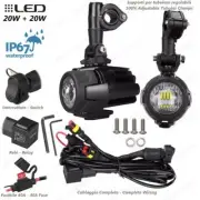 2 Spotlights LED Renewable To Original BMW R 1200 Nine T (K21) 2014-2017