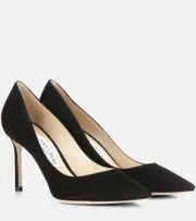 [Jimmy Choo] Jimmy Choo Romy 85 suede pumps AU 8 black