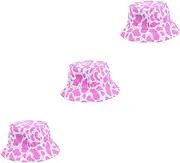 [Healeved] 3 Pcs Sun Protection Hat Wide Brim Hat for Women for Spring Summer Autumn Outdoor