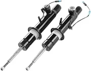 2x Front Left & Right Air Suspension Shock Absorber Compatible For BMW F15 F16 X5 X6 2013-2018 37116875083, 37116863173, 37106875083