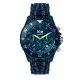 【Ice Watch】三眼計時活力系列 44mm CH-深藍編織矽膠錶帶