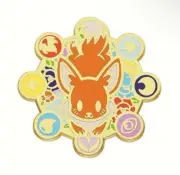 Pokemon Eevee Eeveelution Custom Enamel Pin Brooch Nintendo Anime