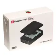 NEW Raspberry Pi 5 Official Case w/ Active Cooling Fan - Black / Grey (SC1160)