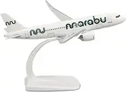 Replica Pre-Build Aircraf Diecast 1:200 Scale Marabu A320 Assembly Resin Airplane Model Hobbyist Adult BoysSouvenir Collection Collection Gift Display
