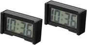 GLEAVI Vehicle Digital Clock for Dashboard Clock with Durable Design for Efficient Timekeeping for Home and Office Use Present for Car Owners