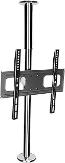 Universal TV Stand TV Stand Base Partition Wall Floor TV Rotating Bracket Height Adjustable LCD TV Stand 32"-55" Tilting TV Mount Base, Max VESA 400x400mm, 99 Lbs (