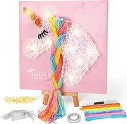 Galt Craft Kits for Kids Educational Wrap Line Drawing Art Set for Girls Ages 9-12 Unique Arts and Crafts Kit to Enrich Creativity & Hands-on Skills with Magical Unicorn Gifts