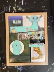 Calm Collage: Alchemical Time Travel Mix-up with a Stop in Hawaii