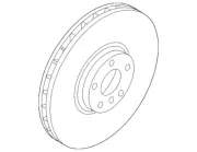 Genuine BMW Rotor 34-11-6-886-478 (for: BMW)