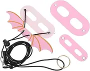 Milisten 1 Set Bearded Dragon Harness and Leash: Escape Proof Adjustable Gecko Lizard Reptiles Harness with Leash for Walking Outdoor