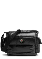 Moncler Kids Quilted Shell Baby Changing bag - Black ONE SIZE