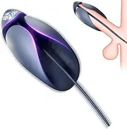 Vibrating Male Masturbator Penis Vibrator Adult Sex Toys for Men, Glans Trainer with Urethral Sounds Penis Extender Mens Sex Toy Stroker for Men Training Masturbation Pleasure