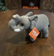 Wild Republic Elephant Realistic Plush Stuffed Animal Toy New With Tags