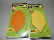 ZIP SANDER HOOK & LOOP REFILL SHEETS 120 GRIT & FINISHING 220 GRIT 6 EACH