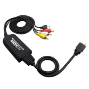 1080P HDMI to 3 RCA AV Video Audio Cable Converter Adapter For DVD HDTV PS4 XBOX