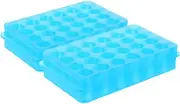 GANAZONO 2pcs Laboratory Centrifuge Tube Rack Test Tube Holder Rack Vial Rack Vial Holder Test Tube Stand Tube Display Holder Test Tube Storage Rack Sky-Blue Plastic