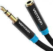 Audio Extension Cable, Vention 3.5mm Stereo Male to Female Headset Extension Cable Cotton Braided Stereo Jack Cord for Apple iPhone, Headphone,Smartphones & Tablets, MP3 Players (2M)