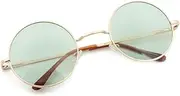 [BESPORTBLE] Colored Round Oversized Sunglasses with Protection Retro Style Eyewear for Men and Women Lightweight Durable Design for Outdoor Activities and