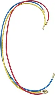 ULTECHNOVO 600 Psi Charging Hoses for 60 Length 1/4 Thread Fits R410a R22 R134 Shut Valve