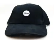 Titleist Golf Cap Hat Strap-back Adjustable Black