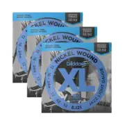 D'Addario 2 Sets EJ21Jazz Light Wound 3rd String Electric Guitar Strings 12-52