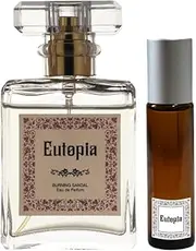 Eutopia Perfumes | Burning Sandal 50ml/10ml Set | Inspired by Tom-Ford Oud Wood | Unisex Perfume | Fragrance Travel Bottle