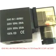 0545 00.1-00/5802 BV5802 Bore 14.5 H 43mm DC12/24V AC220V Solenoid Valve Coil