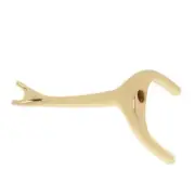 1 Piece Pool Cue Bridge Rest Head for Snooker / Pool - Gold