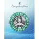 Composition Book: I Want To Be Where The Coffee Is Mermaid Fish Funny Gift Blank Marble Rule Lined Large Notebook for Cute Girls Teens K