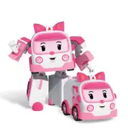 6stks/set 2024 Korea Speelgoed Polis Robocars Transformatie Robot Poli Roy Amber Anime Metal Action Figure Cartoon Toy Car